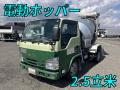 中古ミキサー車(生コン車) いすゞ エルフ