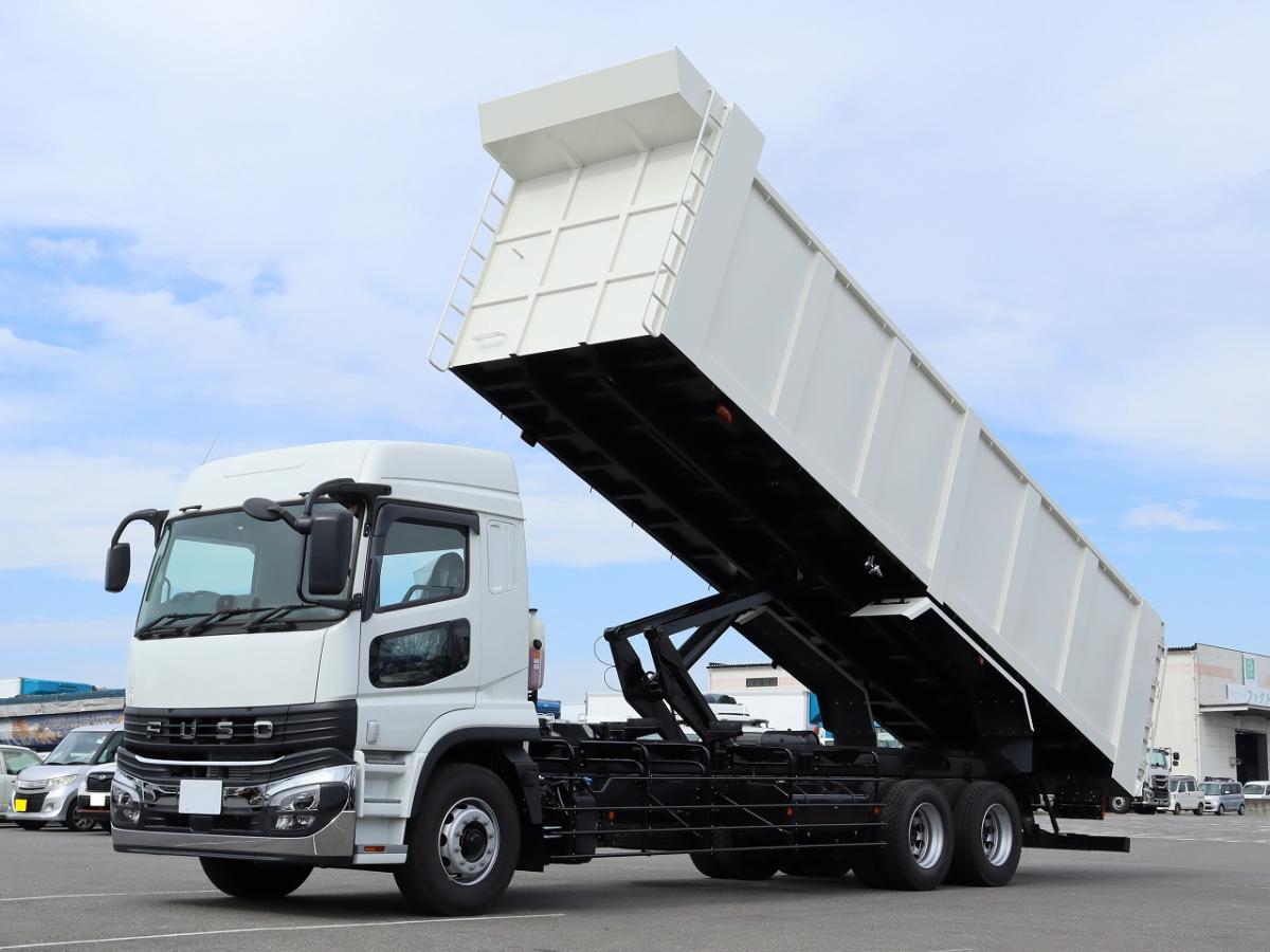 中古深ダンプ 三菱ふそう スーパーグレート