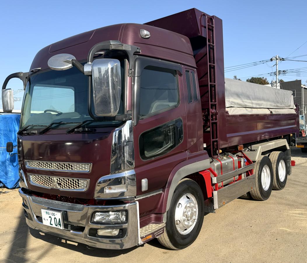 中古ダンプ 三菱ふそう スーパーグレート &frasl;H19&frasl;6 三菱スーパーグレート