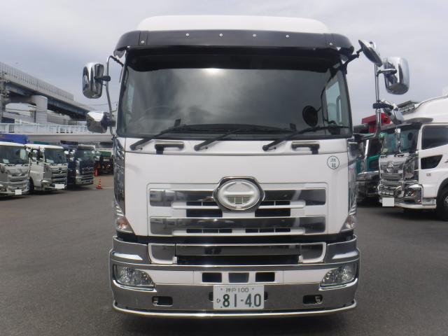 中古セルフローダー 日野 プロフィア /4軸セルフ☆四国車体13t積
