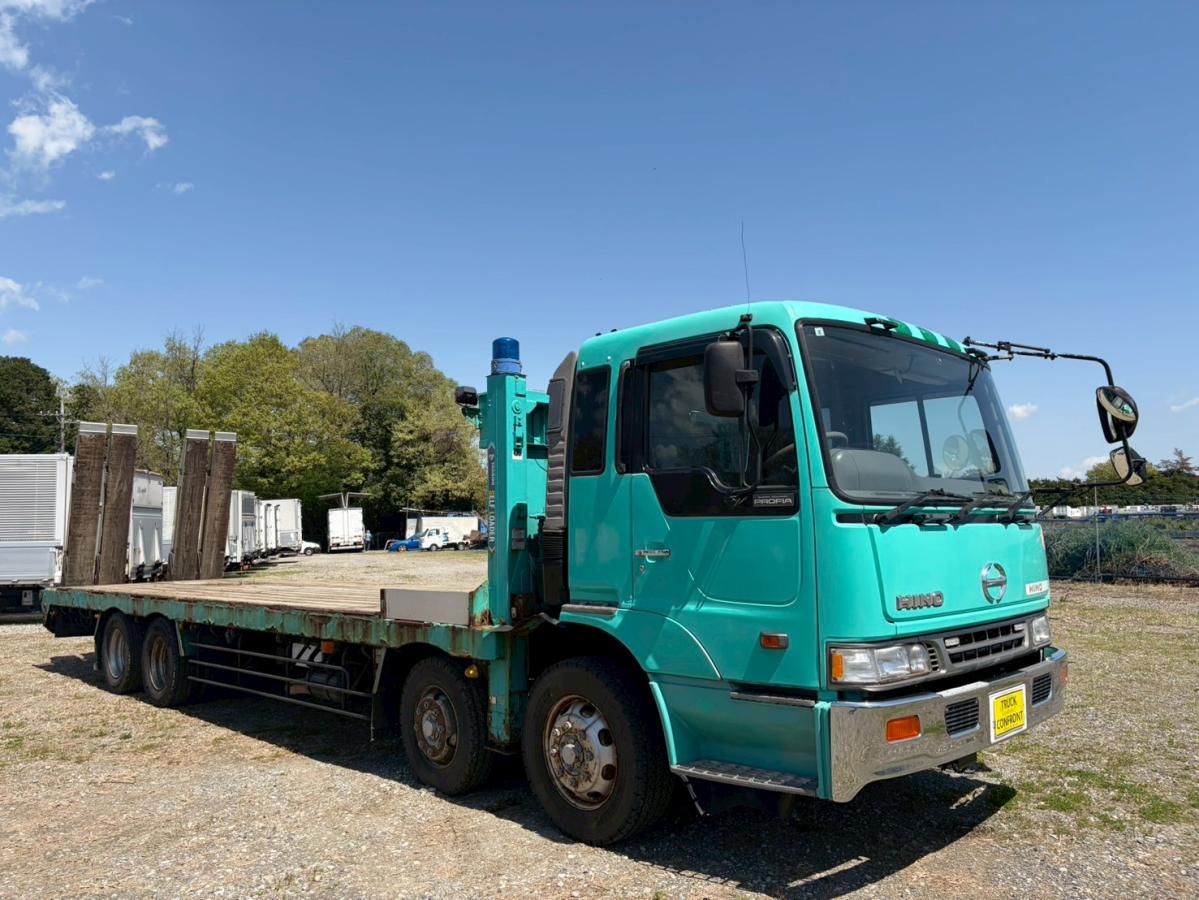 中古セルフローダー 日野 プロフィア /ハイジャッキセルフローダー 4軸