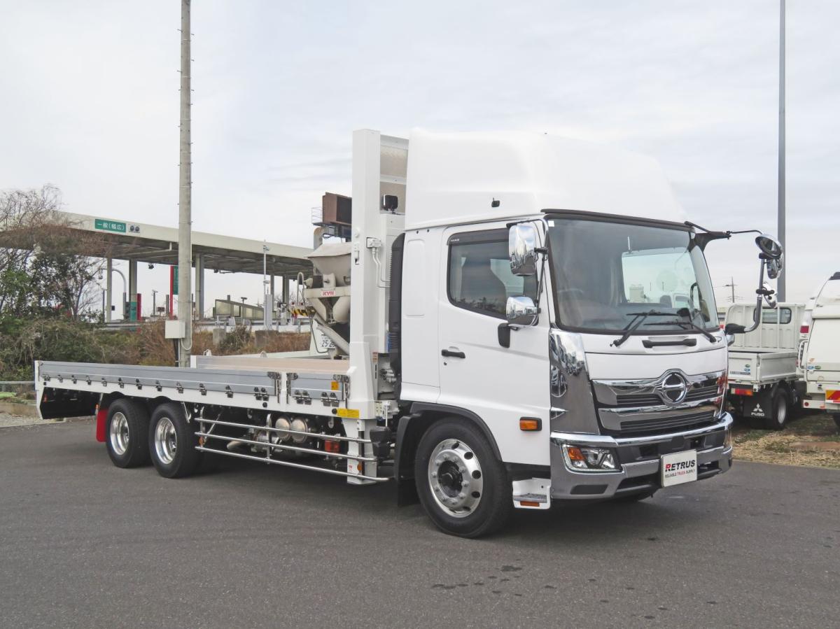 中古セルフローダー 日野 レンジャー