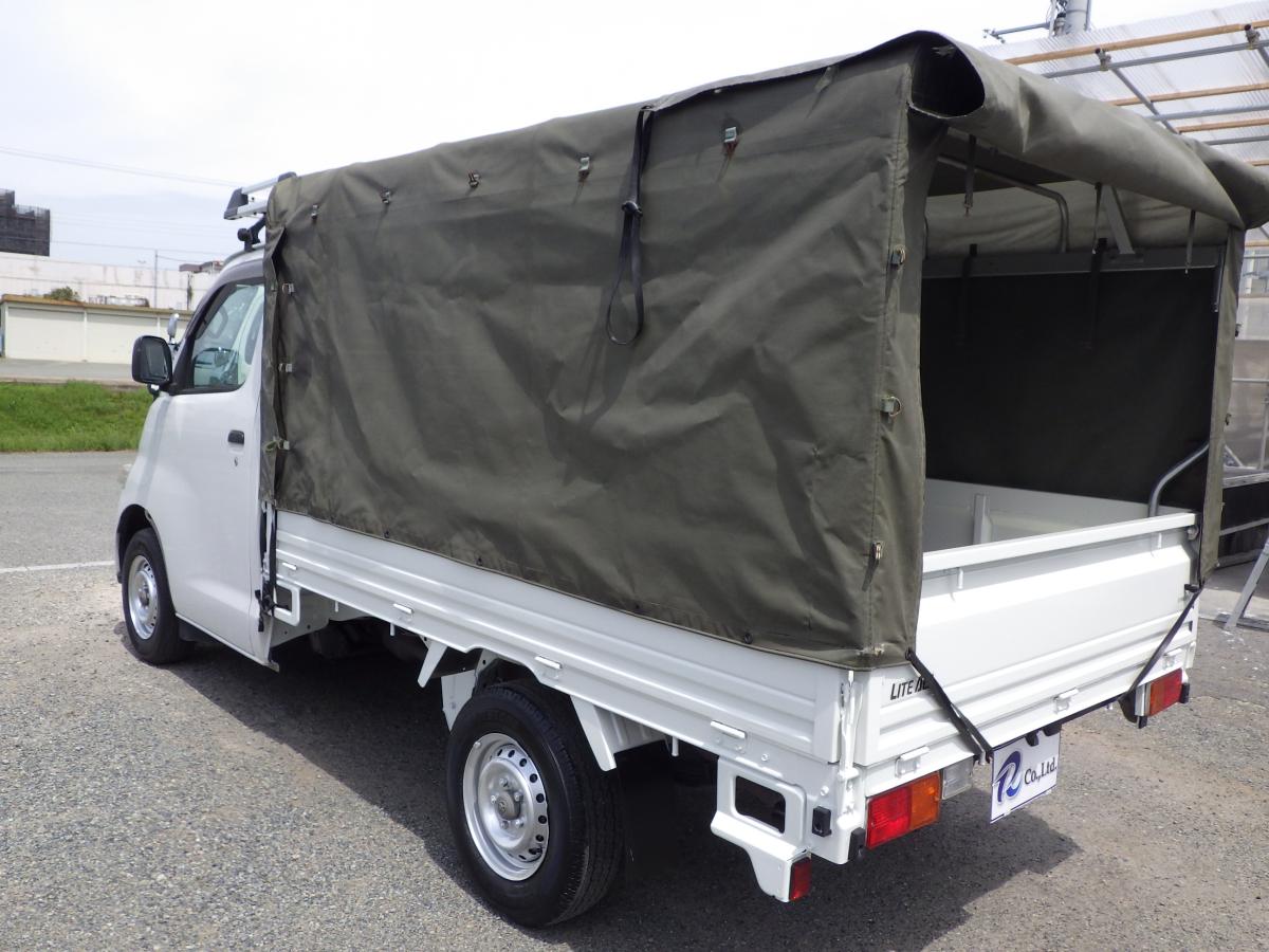中古幌付き平ボディ トヨタ ライトエース /平ボディ 幌付 X