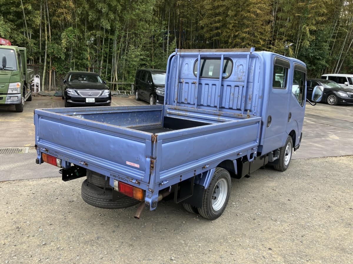 中古ダンプ ニッサン アトラス /H21年式、アトラス、ダブルキャブ