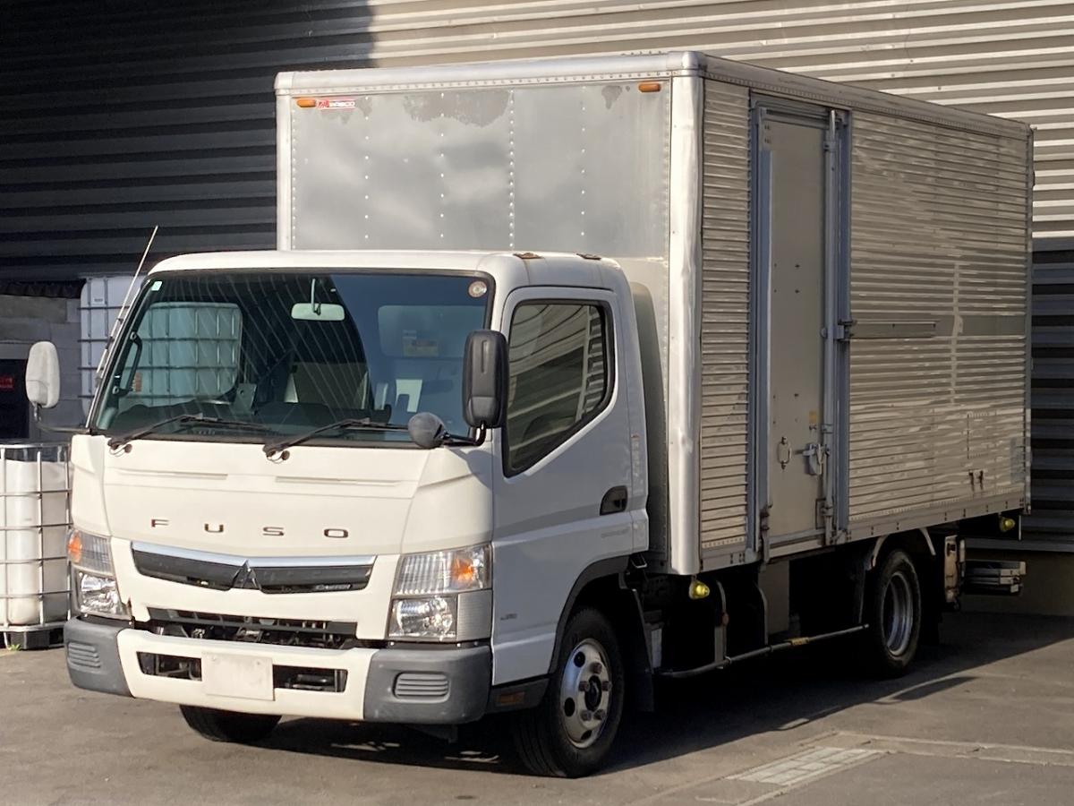 三菱の２ｔトラックアルミバン！ 図説】2t（小型）アルミバンの寸法一覧！免許・積載量を具体的に解説