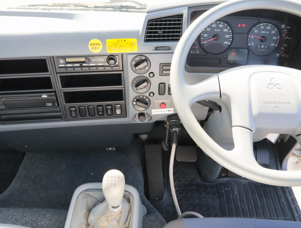中古コンテナ車 三菱ふそう ファイター