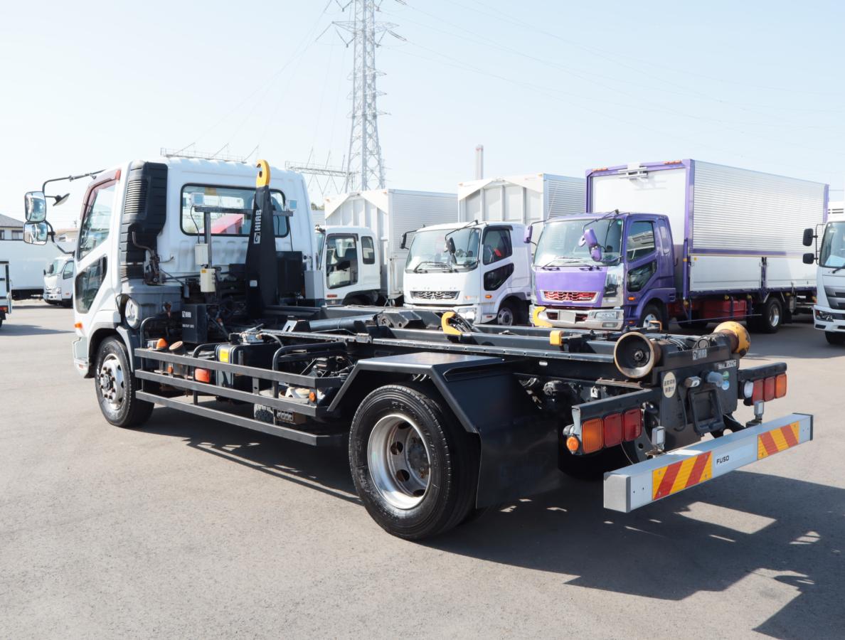 中古コンテナ車 三菱ふそう ファイター