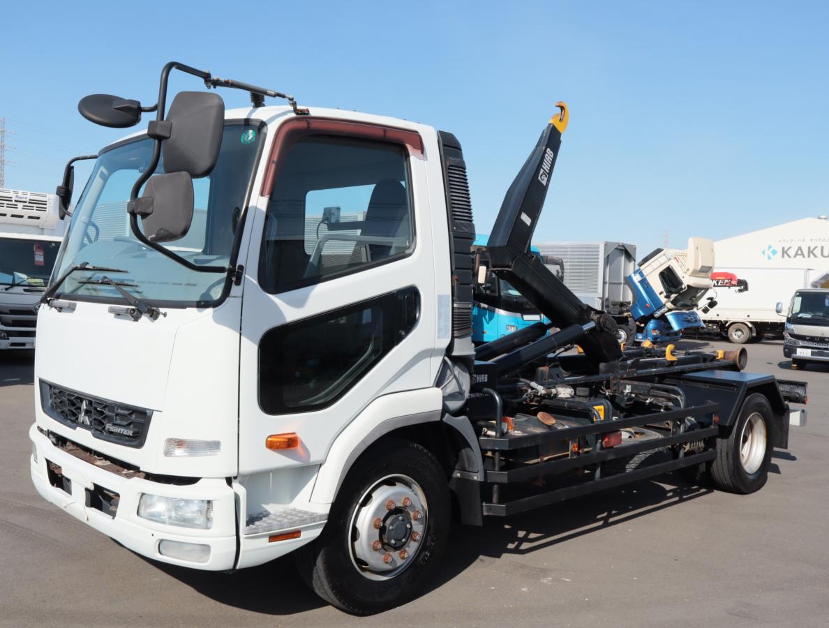 中古コンテナ車 三菱ふそう ファイター