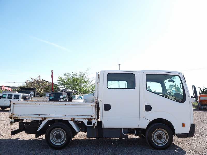 中古平ボディ ニッサン アトラス /日産 アトラス 4WD Wキャブ 6人乗り