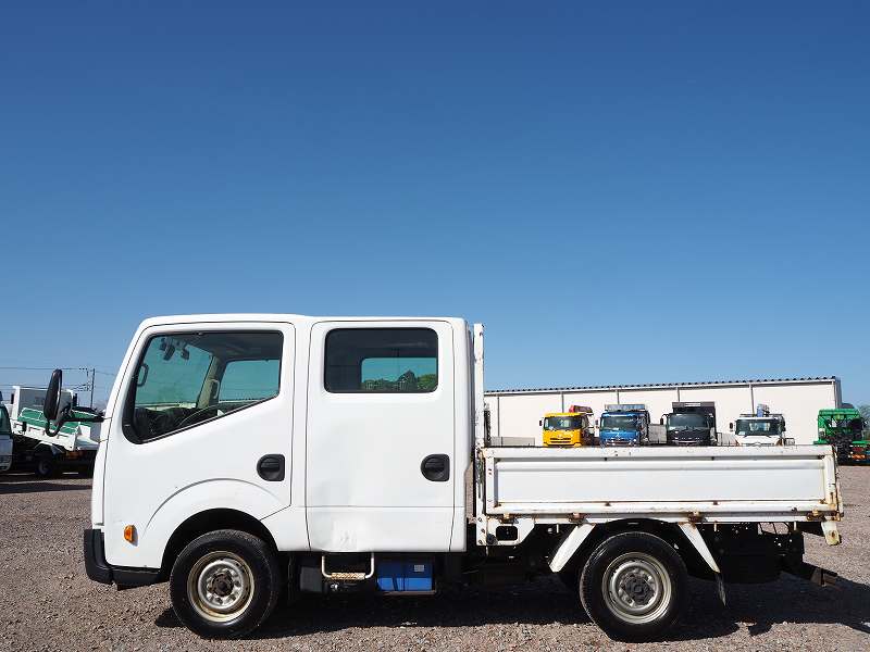 中古平ボディ ニッサン アトラス /日産 アトラス 4WD Wキャブ 6人乗り 