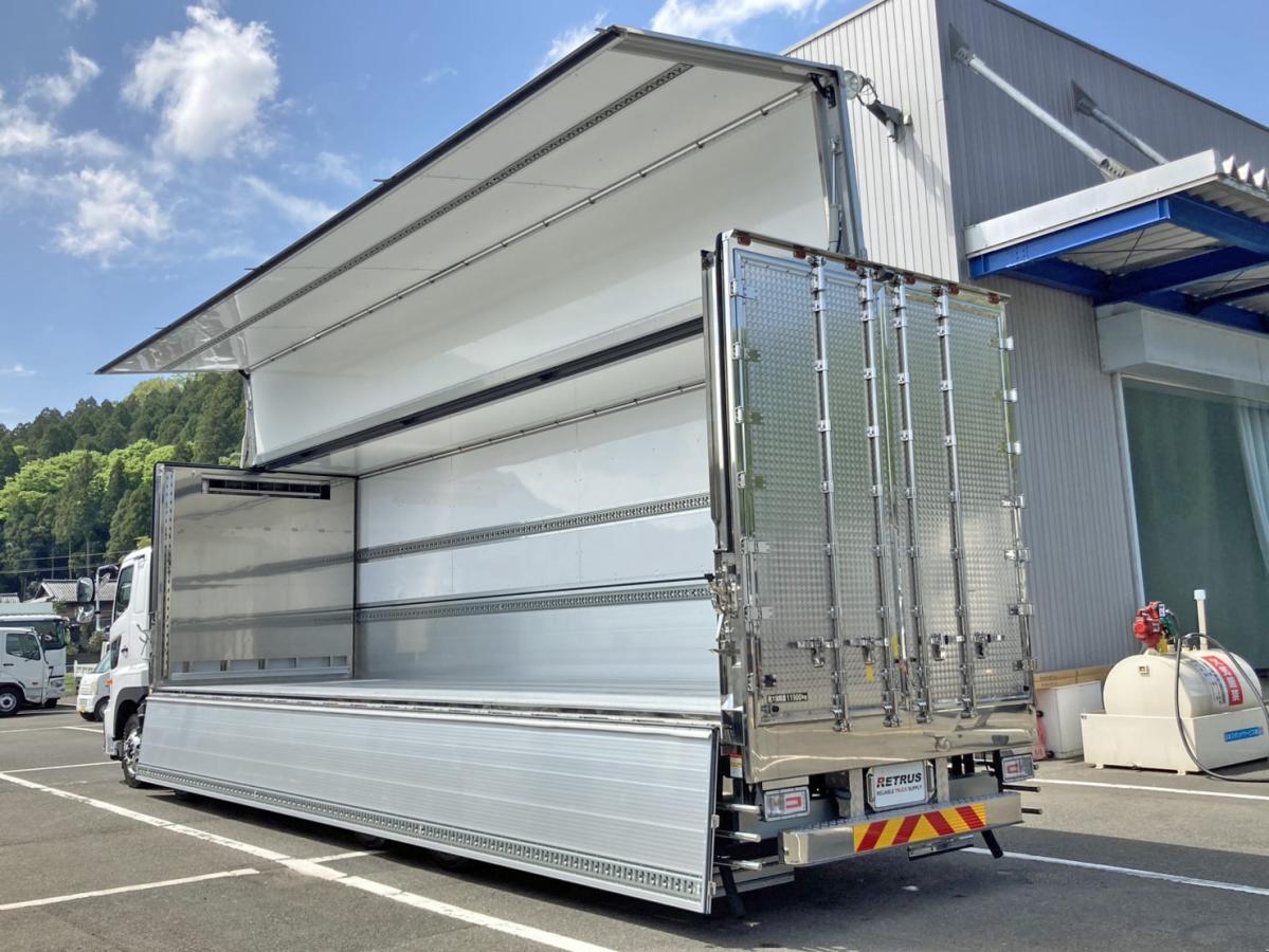 レ*オ様 標栄運輸高木冷凍工場日野プロフィア　サーモキング冷凍機付トラックコレク 中古冷凍ウィング 日野 プロフィア /サーモキング サブEG スタンバイ