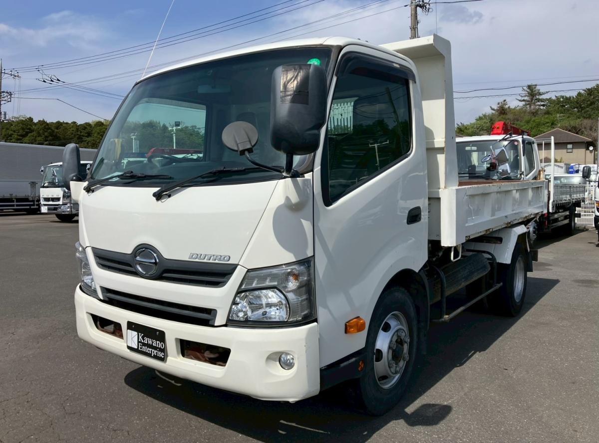 中古ダンプローダー 日野 デュトロ /☆H27 ワイド幅/3t超 電動