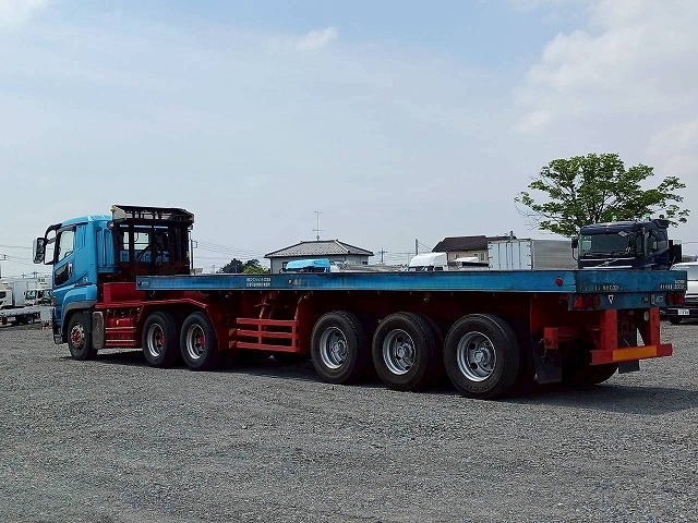 中古トレーラー 三菱ふそう /H27 三菱 ツーデフ H1 3軸フラット