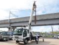中古穴掘建柱車 いすゞ フォワード