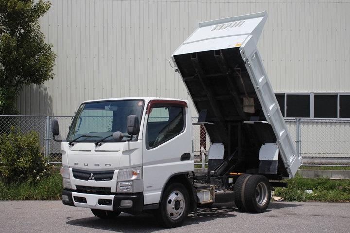 中古ダンプ 三菱ふそう キャンター /H27 三菱キャンター 3トン4