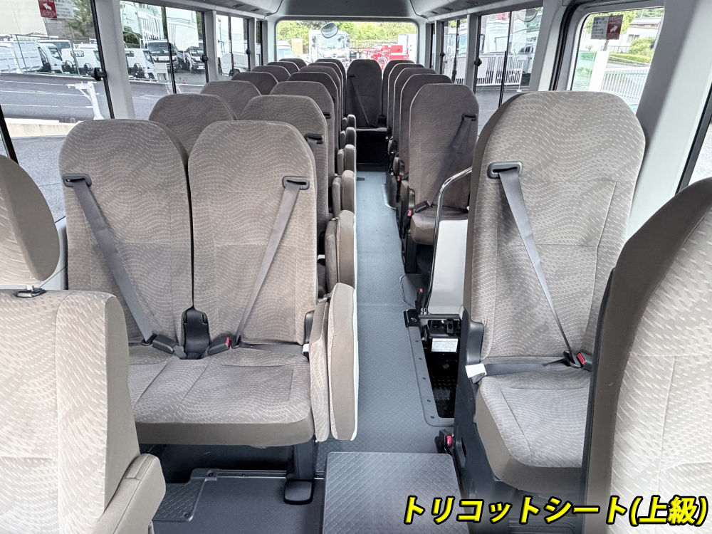 中古バス トヨタ コースター /29人乗り GXロング 自動スイング扉 AT車 