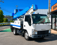 中古高所作業車 いすゞ エルフ
