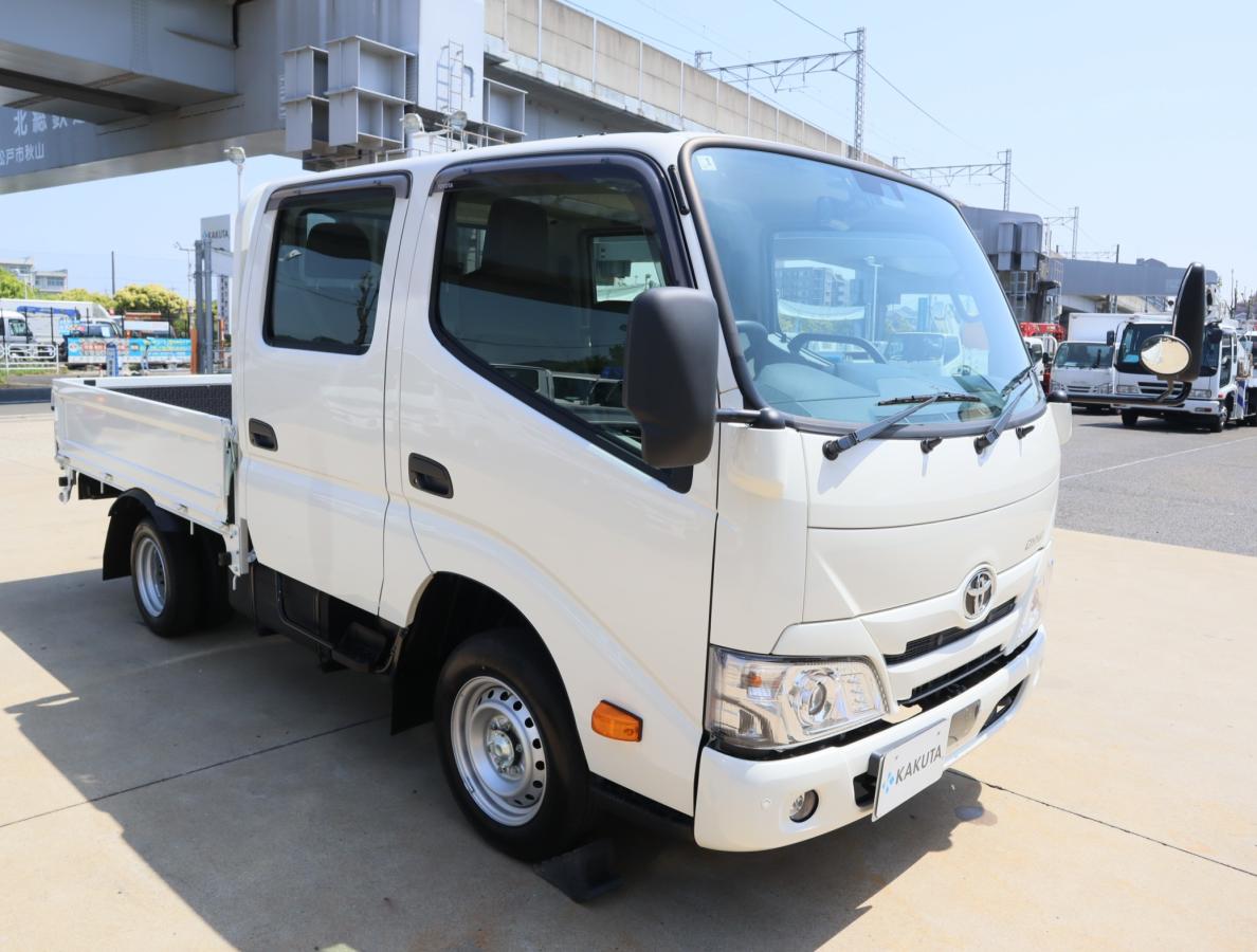 中古平ボディ トヨタ ダイナ /1t Wキャブ ガソリン車 新普通免許対応 