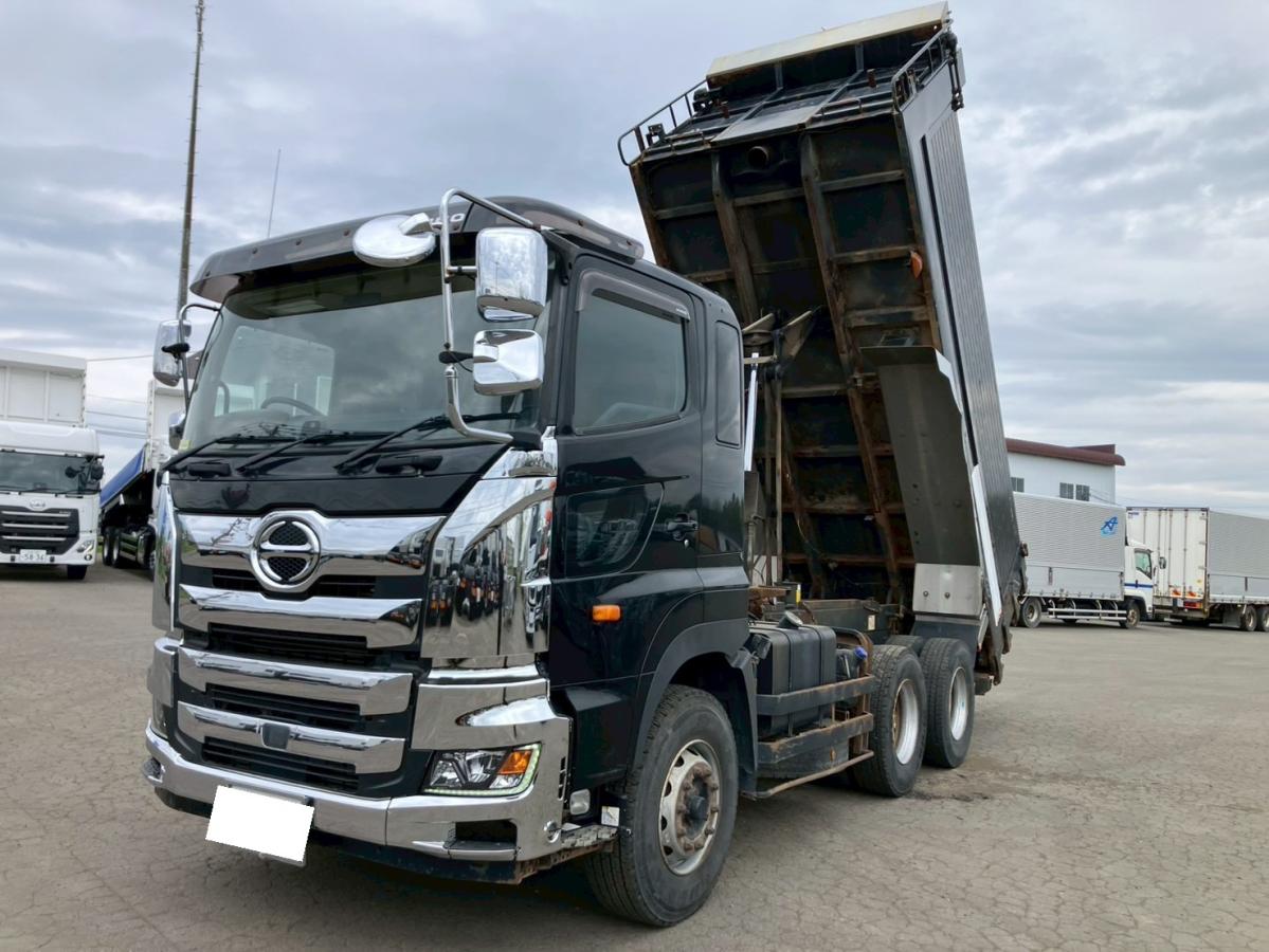 中古ダンプ 日野 プロフィア /【車検＝R9/3迄】平成30年 日野 大型土砂