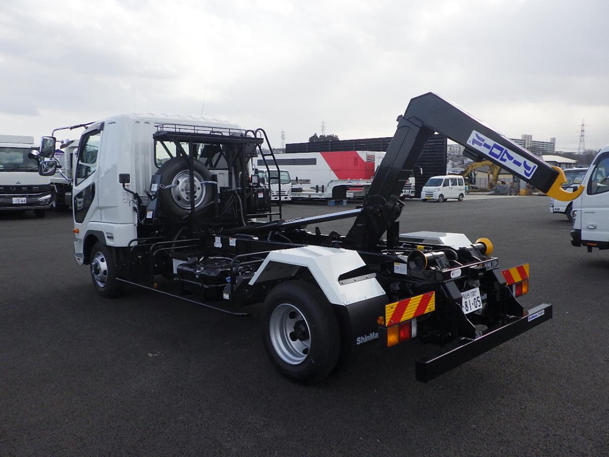 中古コンテナ車 三菱ふそう ファイター