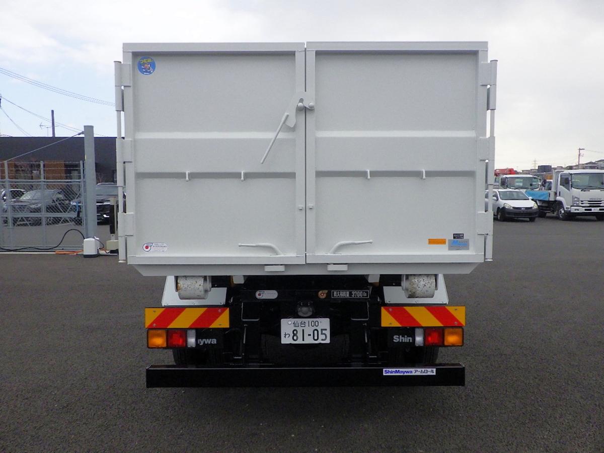 中古コンテナ車 三菱ふそう ファイター