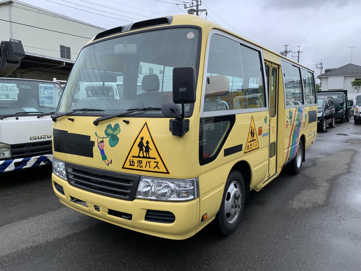 中古バス トヨタ コースター /平成27年式 コースター 4.0D 幼児バス 