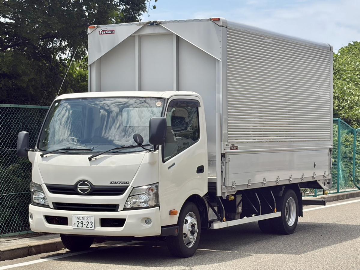 中古アルミウィング 日野 デュトロ /H28年式 TKG-XZU710M ワイドロング