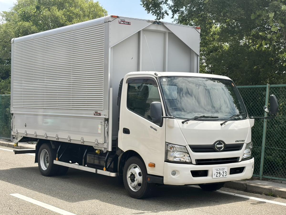中古アルミウィング 日野 デュトロ /H28年式 TKG-XZU710M ワイドロング