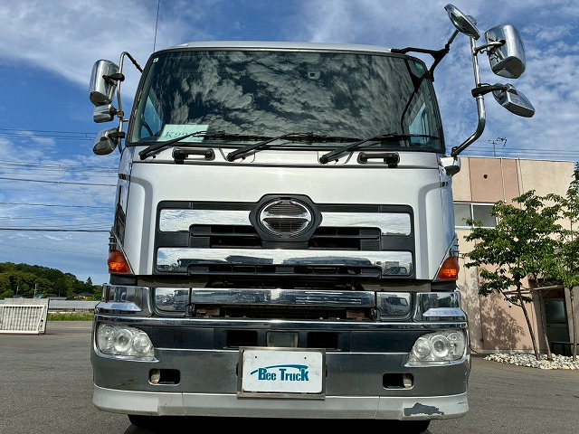 中古ダンプ 日野 プロフィア /6×4 3軸2デフ リーフサスペンション 小平