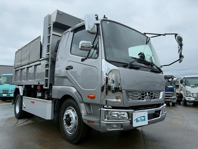 中古ダンプ 三菱ふそう ファイター /保証対象車両 増トン 7.6トン積載