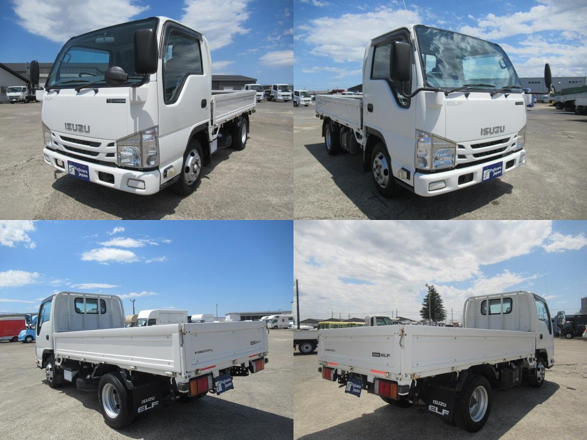 中古平ボディ いすゞ エルフ