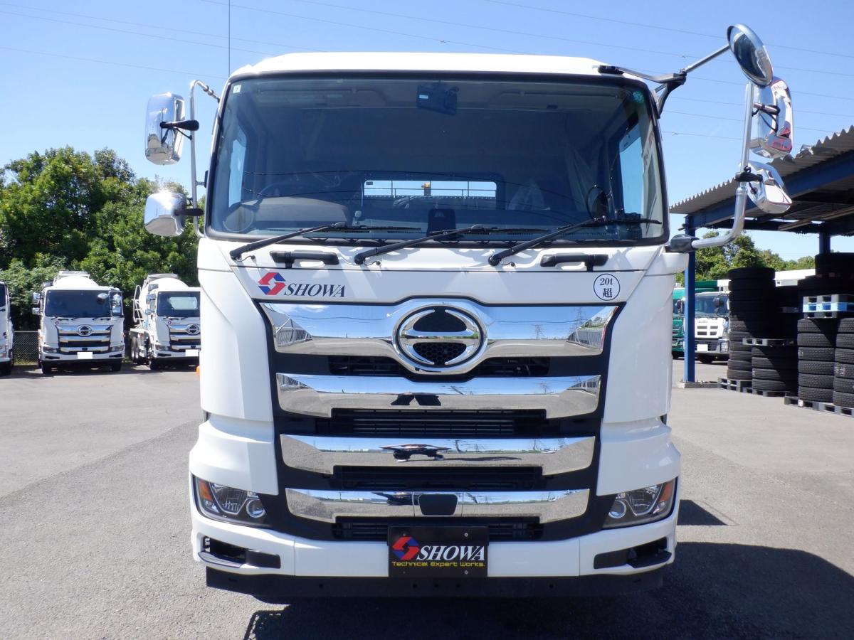 中古コンテナ車 日野 プロフィア /R7 日野 22tコンテナ専用車 新明和
