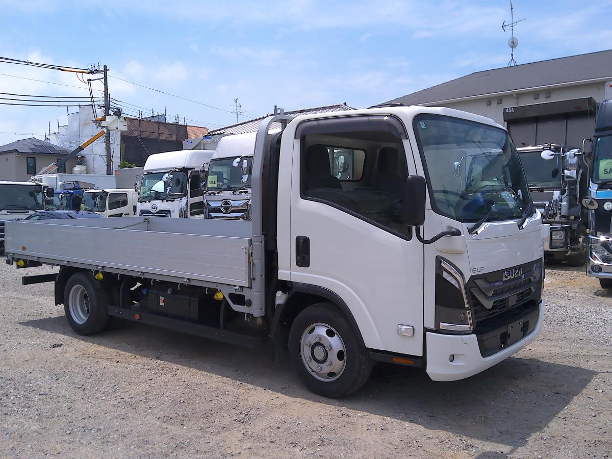 中古平アルミブロック いすゞ エルフ