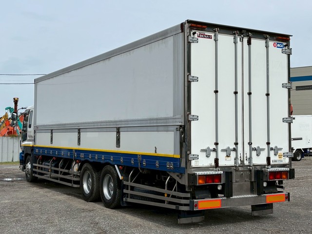 中古冷凍ウィング いすゞ ギガ /車検付き フルハーフ 冷凍ウイング 菱