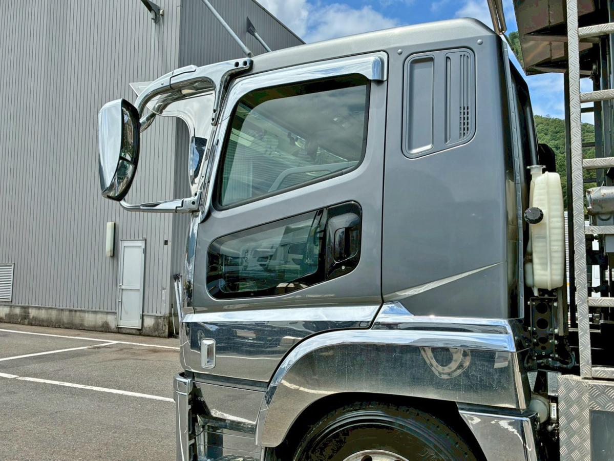 中古ダンプ 三菱ふそう スーパーグレート /極東 5.1m×2.2m 380PS 積載
