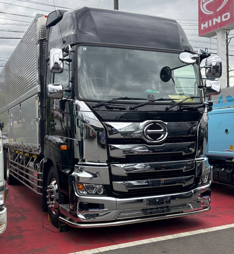 中古アルミウィング 日野 プロフィア /ウロコ オールステンボディー
