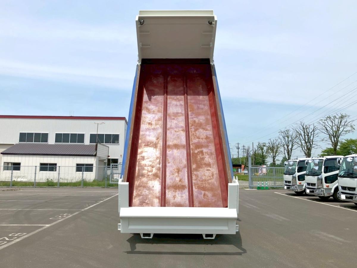 中古ダンプ 日野 プロフィア /新明和 5.3m×2.2m 380PS 電磁式リターダ