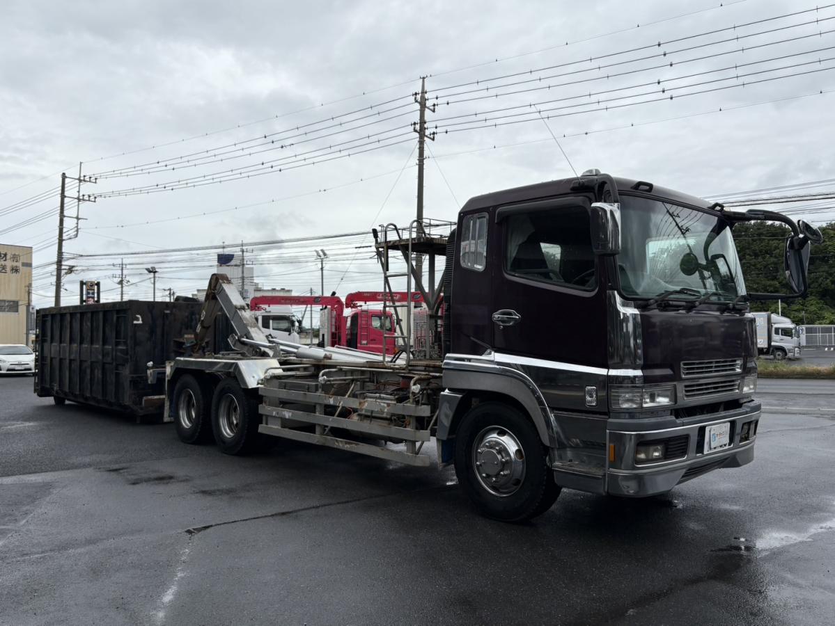 中古コンテナ車 三菱ふそう スーパーグレート