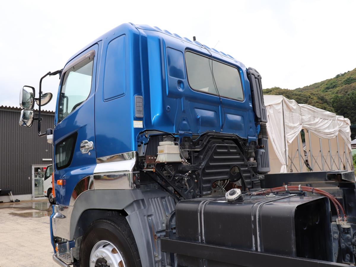 中古ダンプ 日野 プロフィア /平成27年 380PS 7FMT 積載8.7トン 新明和