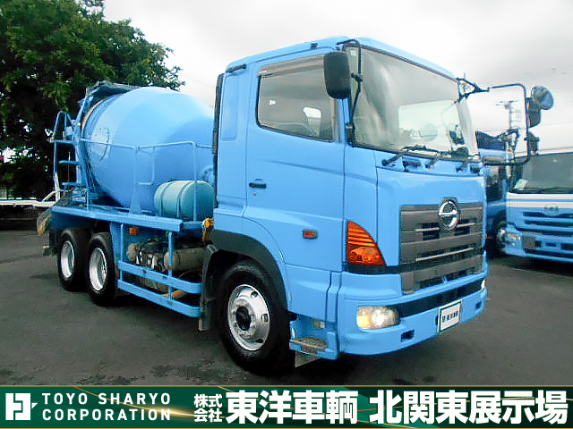中古ミキサー車(生コン車) 日野 プロフィア /[コンクリートミキサー車
