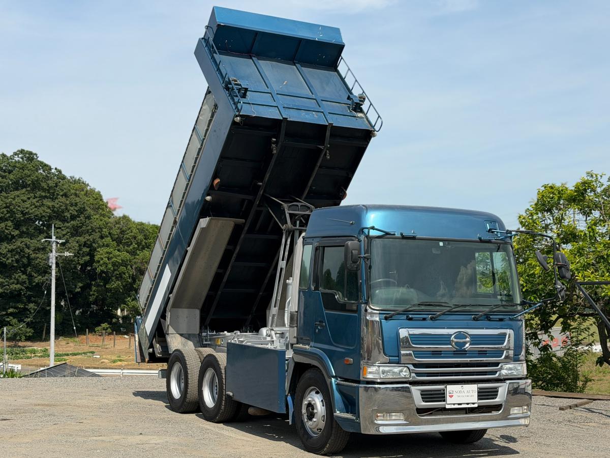 中古ダンプ 日野 プロフィア /日野 プロフィアダンプ 内寸:530x230