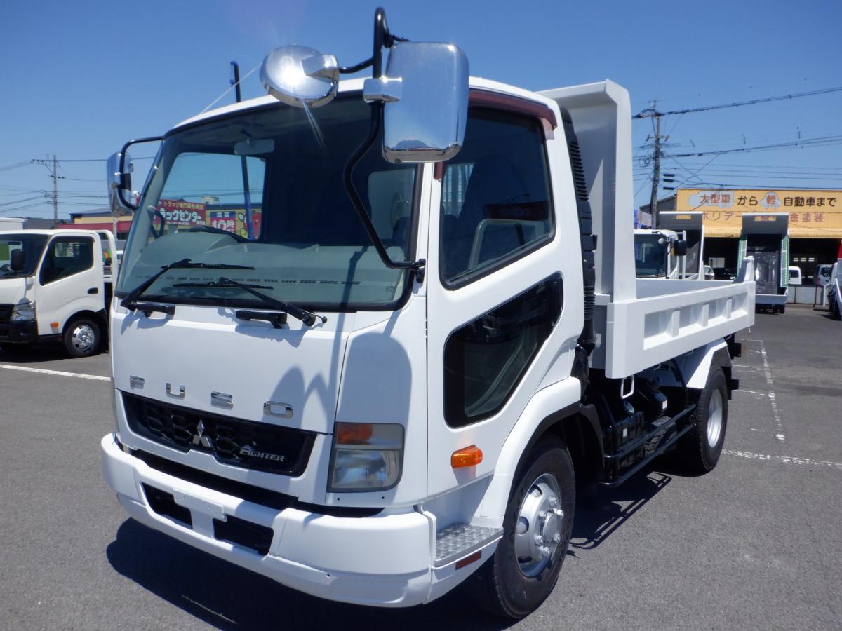 中古ダンプ 三菱ふそう ファイター /H29 三菱 4t ダンプ 中古トラック