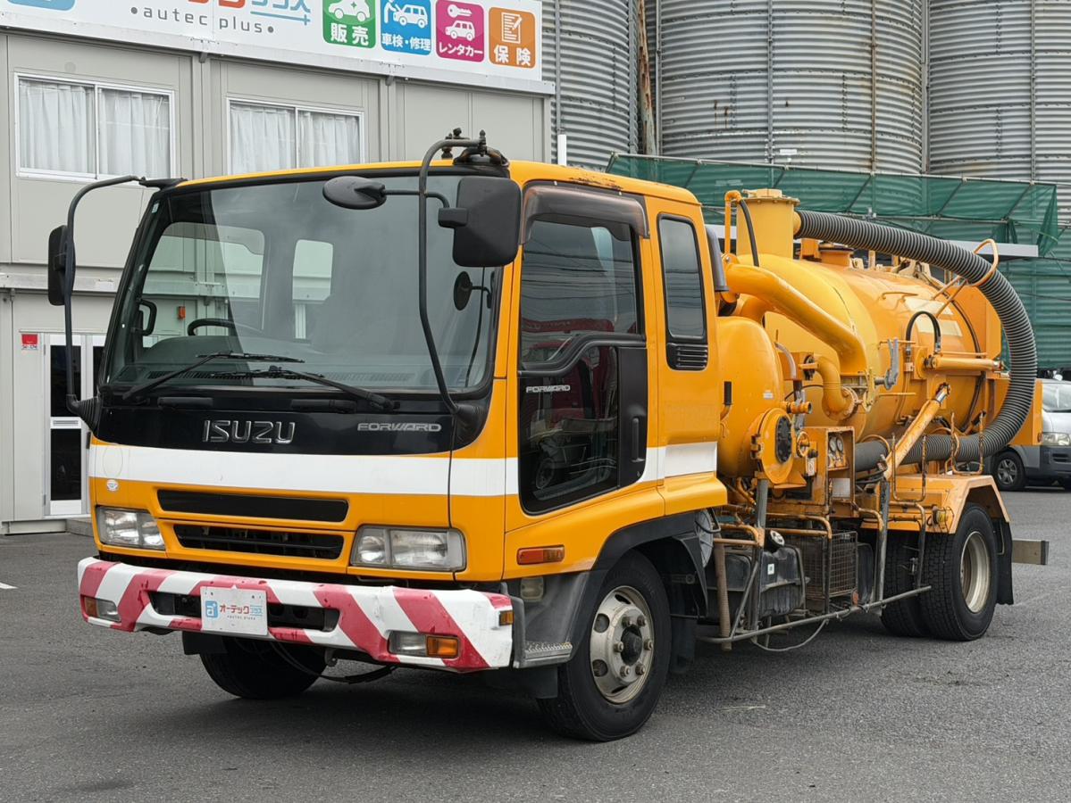 中古清掃車 いすゞ フォワード