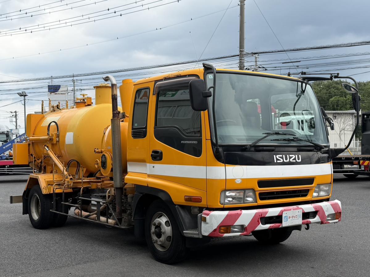 中古清掃車 いすゞ フォワード
