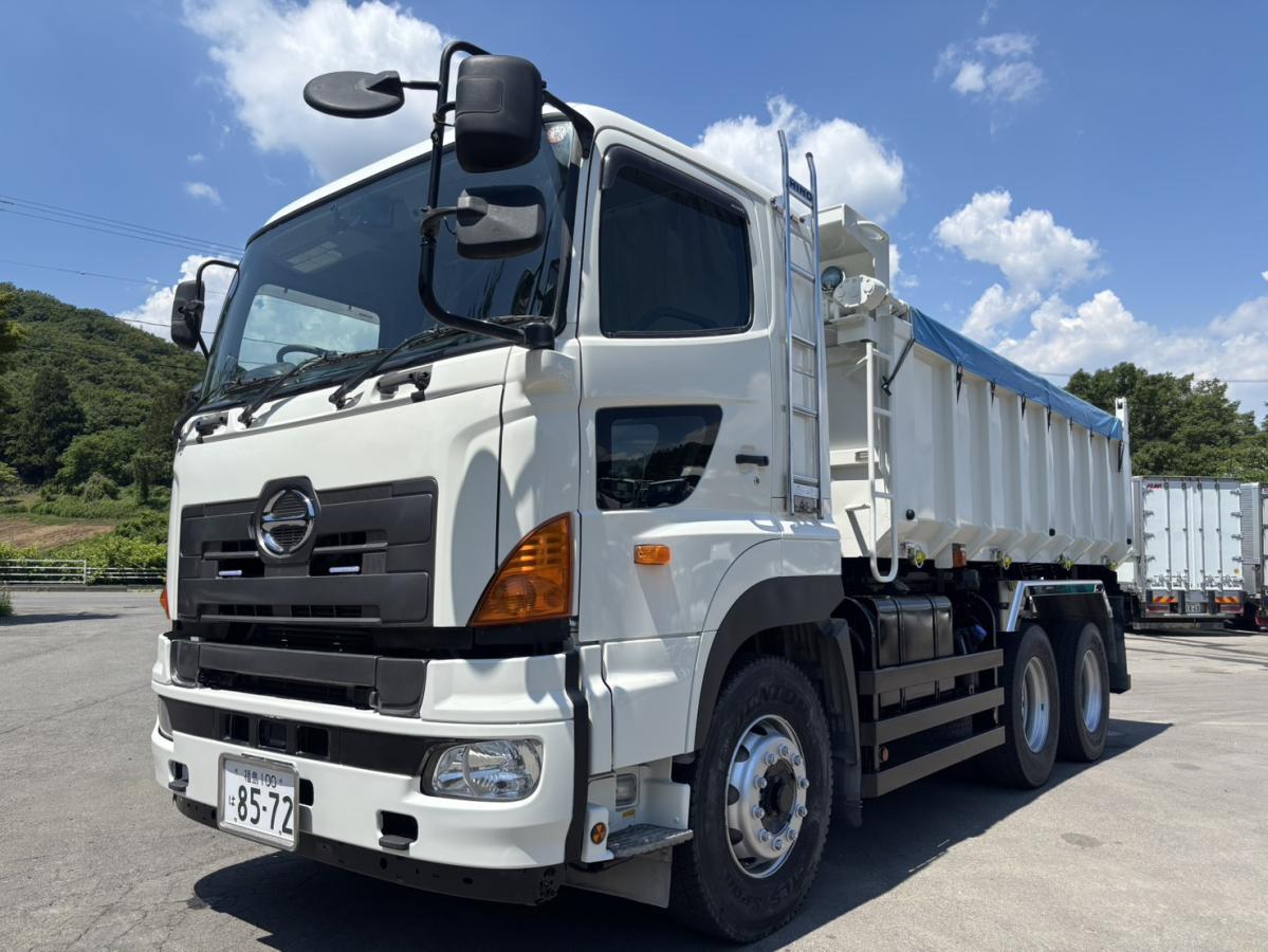 中古深ダンプ 日野 プロフィア /H26 プロフィア 深ダンプ 水密 下開き