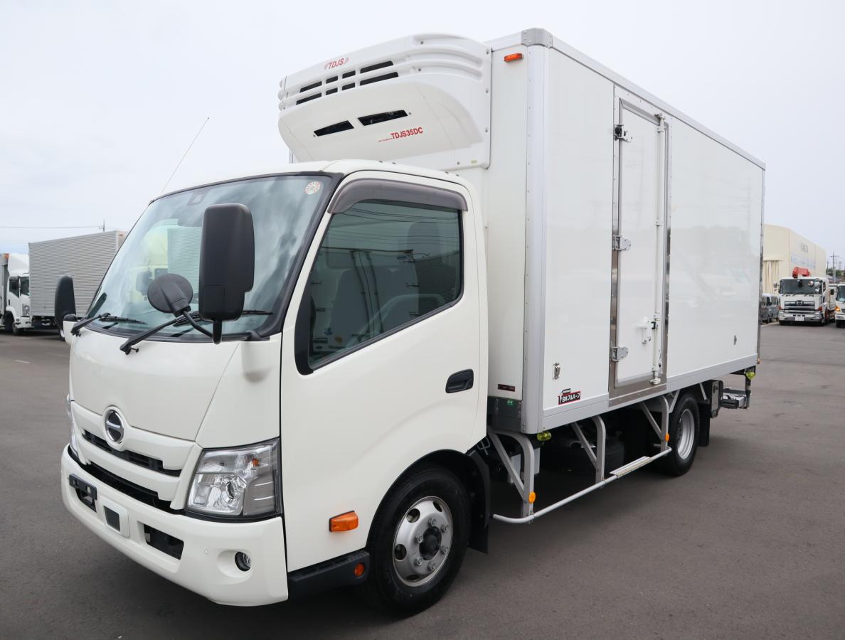 日野　デュトロ 冷凍バン 2ドア 中古冷凍バン 日野 デュトロ /低温 ワイドロング サイドドア 格納PG