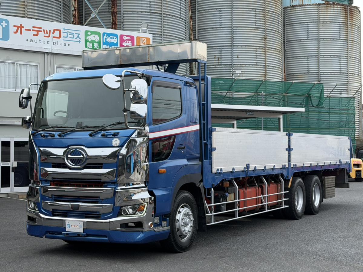 中古平アルミブロック 日野 プロフィア