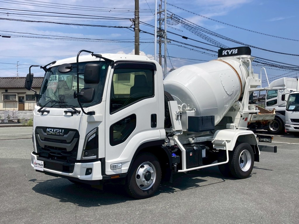 中古ミキサー車(生コン車) いすゞ フォワード