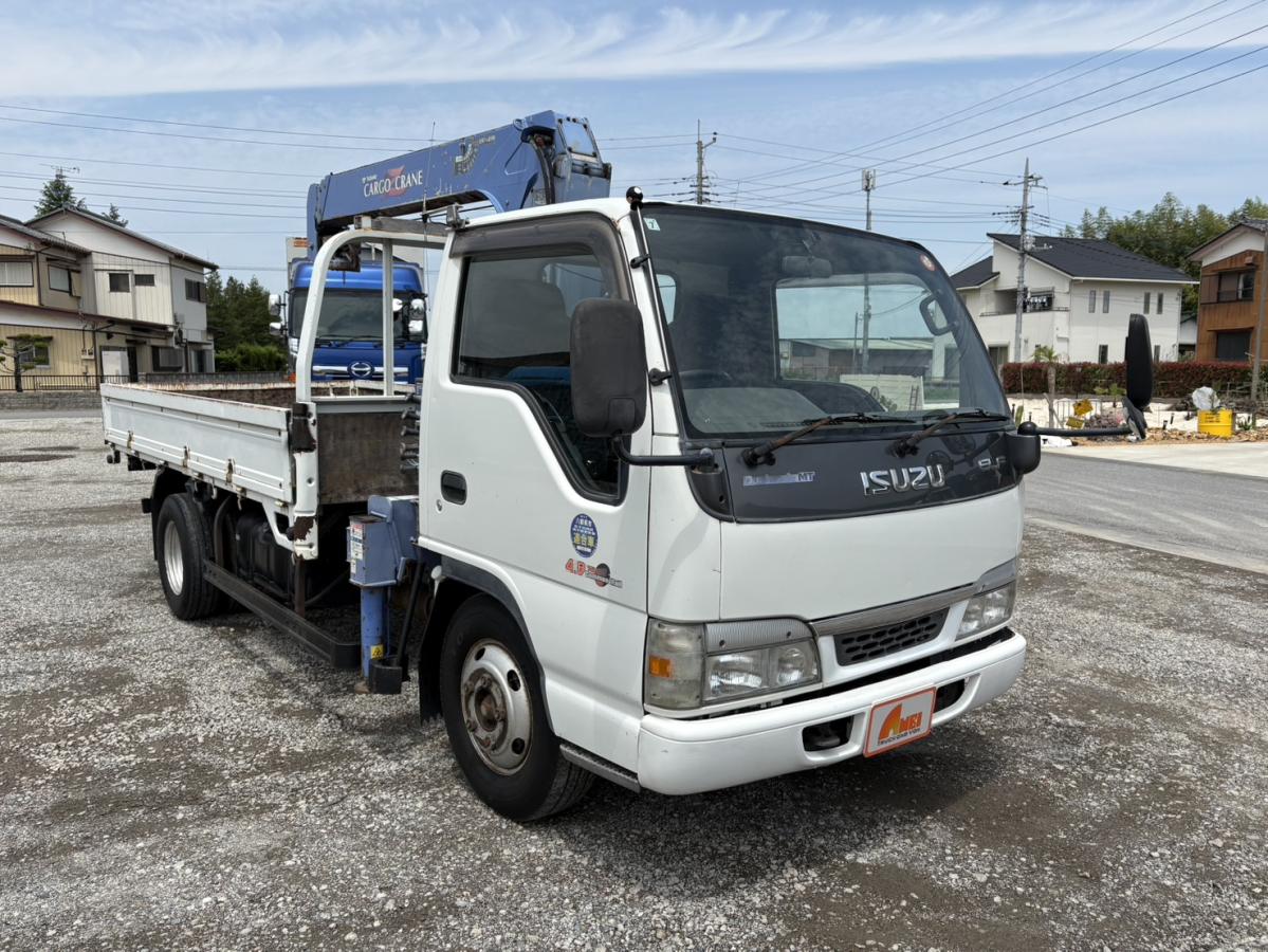 中古クレーン いすゞ エルフ