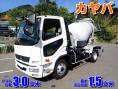 中古ミキサー車(生コン車) 三菱ふそう ファイター